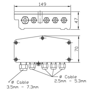 CAIXA/4-PL - Caixa de Liga��o